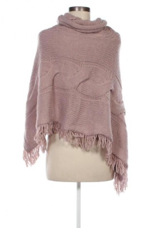 Poncho, Größe M, Farbe Aschrosa, Preis € 5,99