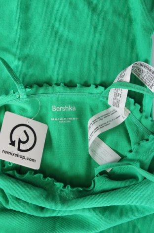 Рокля Bershka, Размер XS, Цвят Зелен, Цена 29,00 лв.