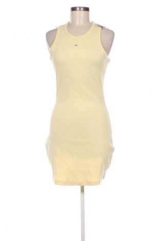 Sukienka Tommy Jeans, Rozmiar L, Kolor Żółty, Cena 529,99 zł