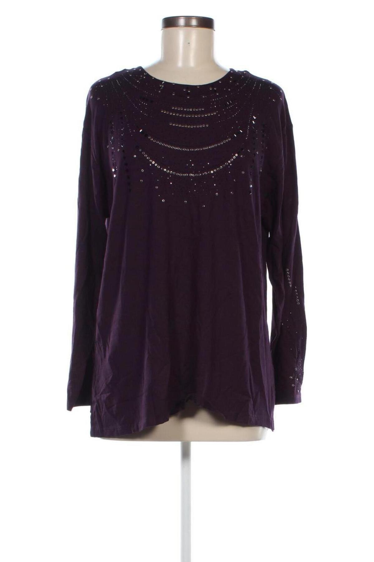 Damen Shirt, Größe L, Farbe Lila, Preis 5,99 €