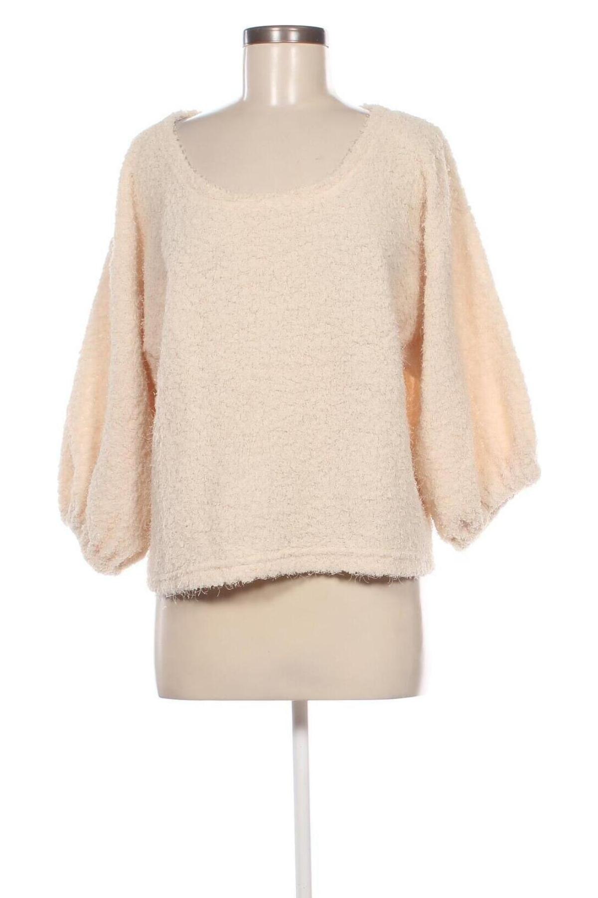 Damen Shirt, Größe M, Farbe Beige, Preis 5,99 €