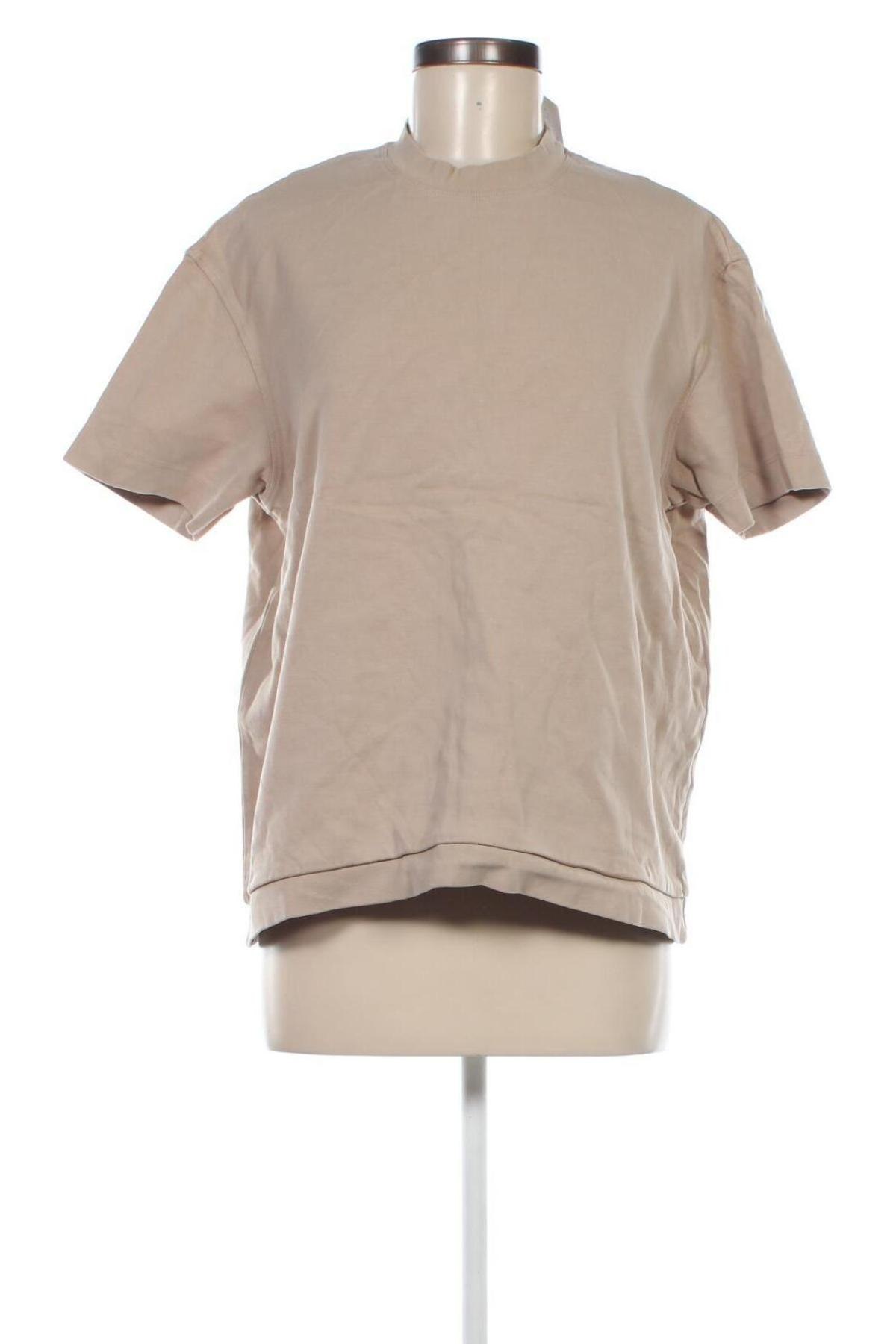 Damen Shirt Bershka, Größe S, Farbe Beige, Preis 13,49 €