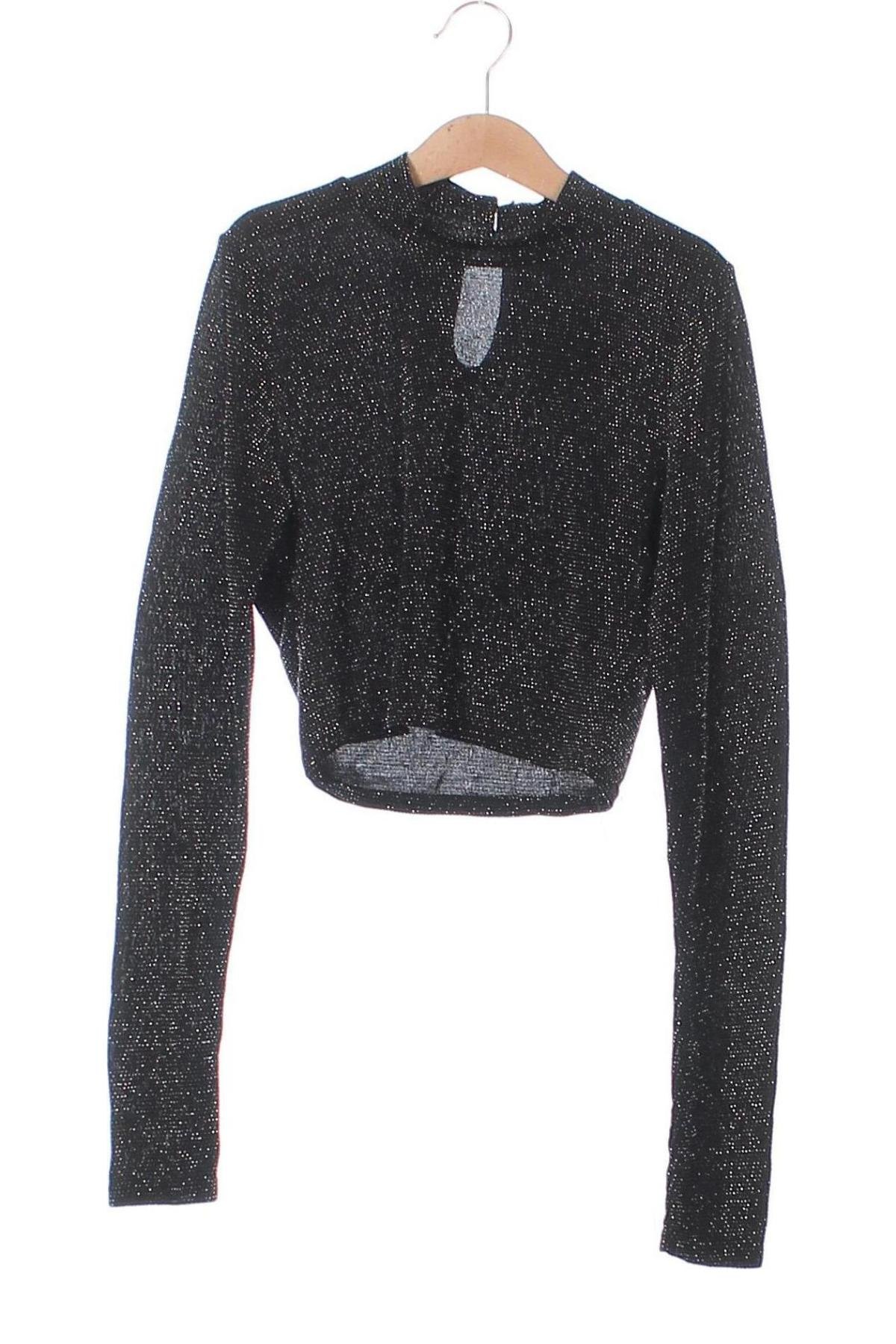 Damen Shirt Boohoo, Größe XS, Farbe Schwarz, Preis 6,99 €