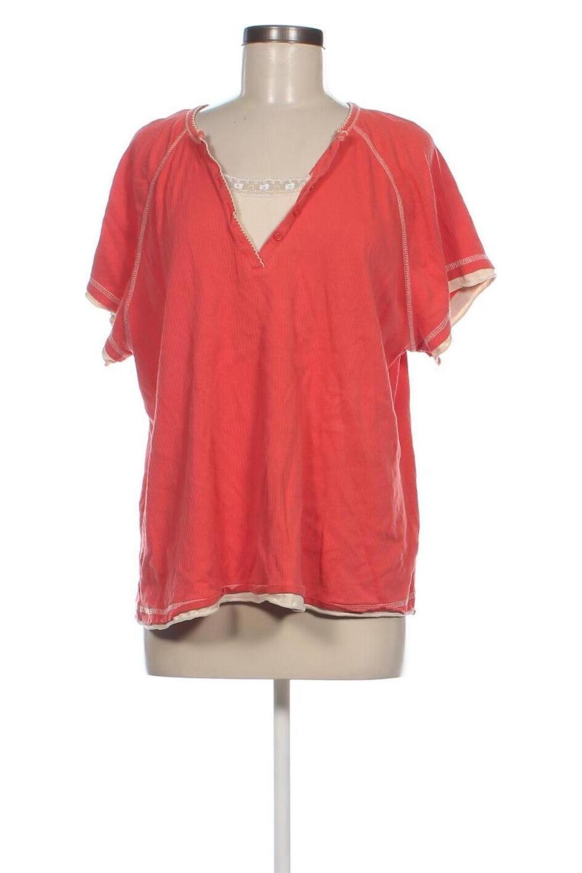 Damen Shirt Evans, Größe XXL, Farbe Rot, Preis € 13,84