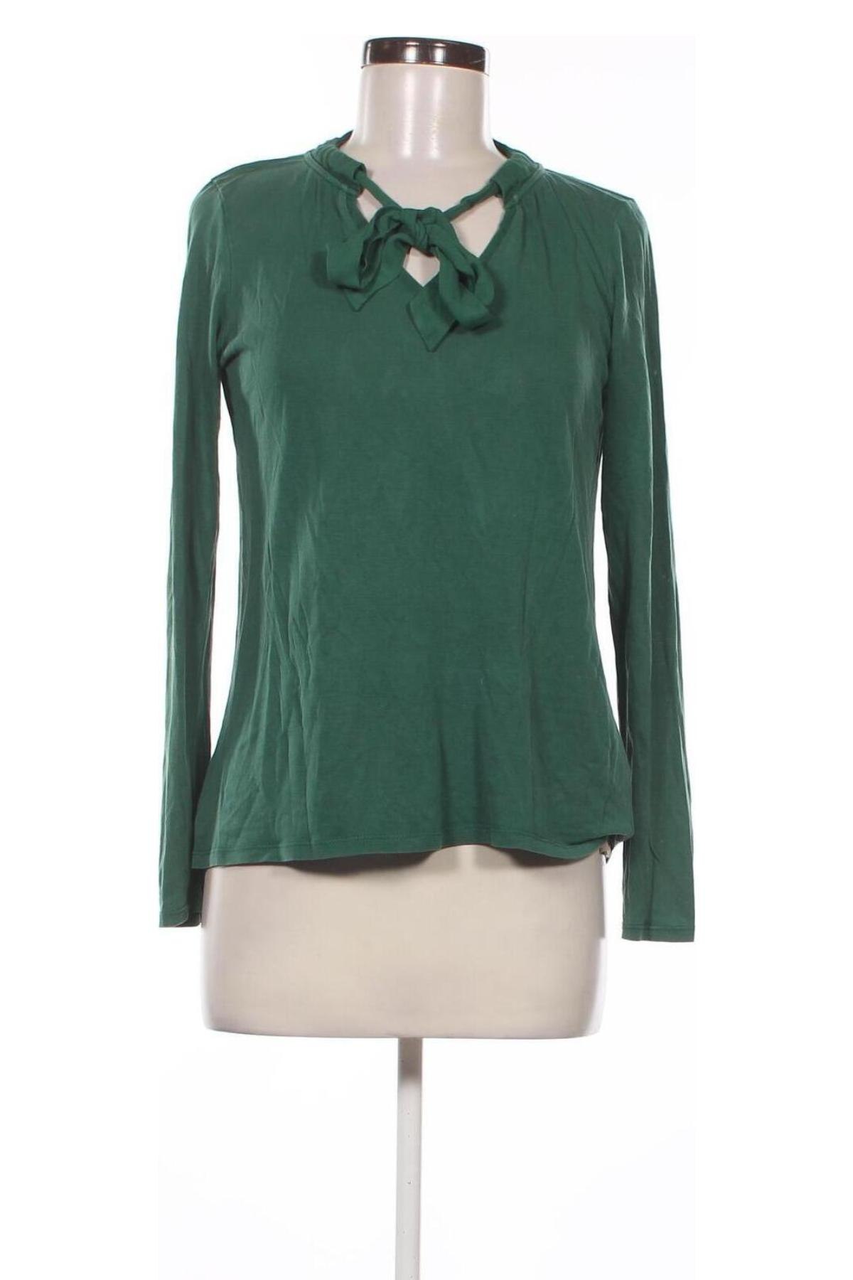 Bluză de femei Massimo Dutti, Mărime S, Culoare Verde, Preț 122,07 Lei