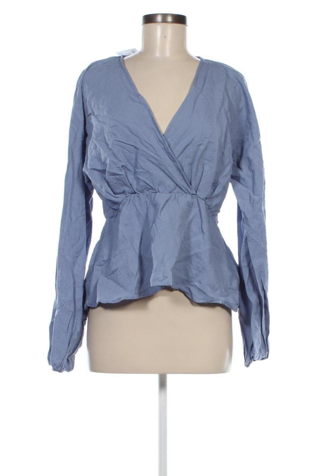 Damen Shirt NA-KD, Größe S, Farbe Blau, Preis 23,99 €