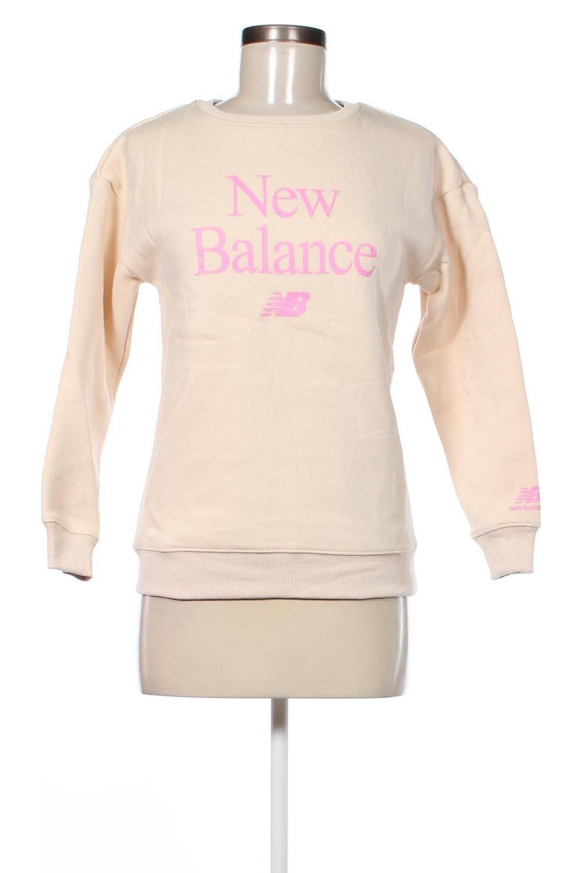 Damen Shirt New Balance, Größe M, Farbe Beige, Preis 20,99 €