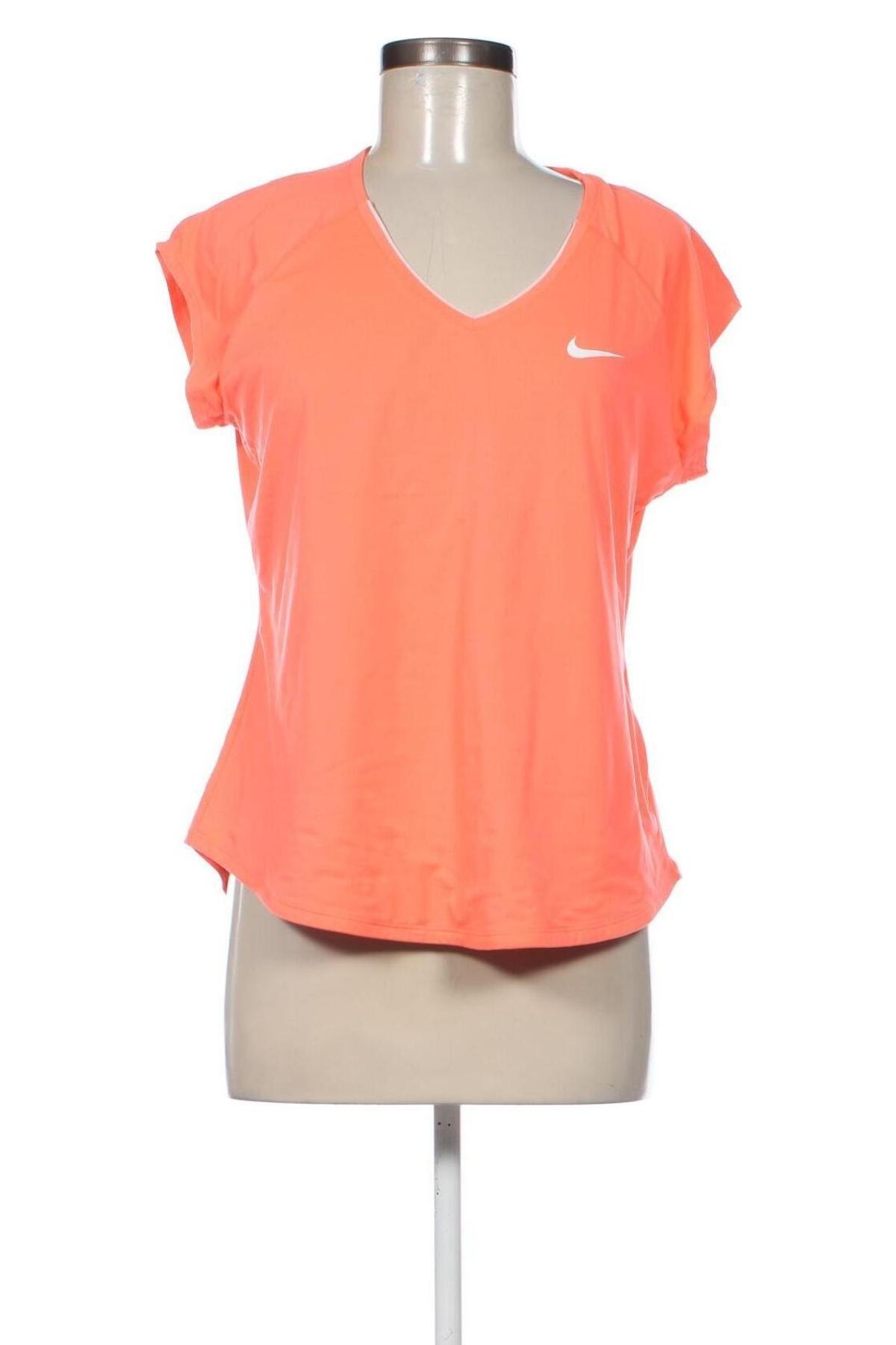 Damen Shirt Nike, Größe L, Farbe Orange, Preis 19,99 €