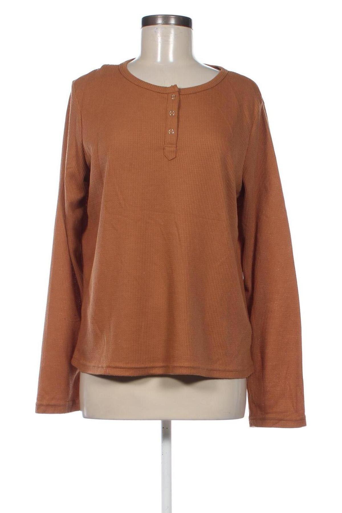 Damen Shirt SHEIN, Größe XL, Farbe Braun, Preis 5,99 €