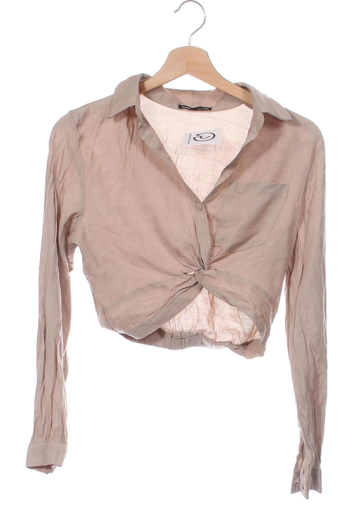 Damen Shirt Sinsay, Größe XS, Farbe Beige, Preis 5,99 €