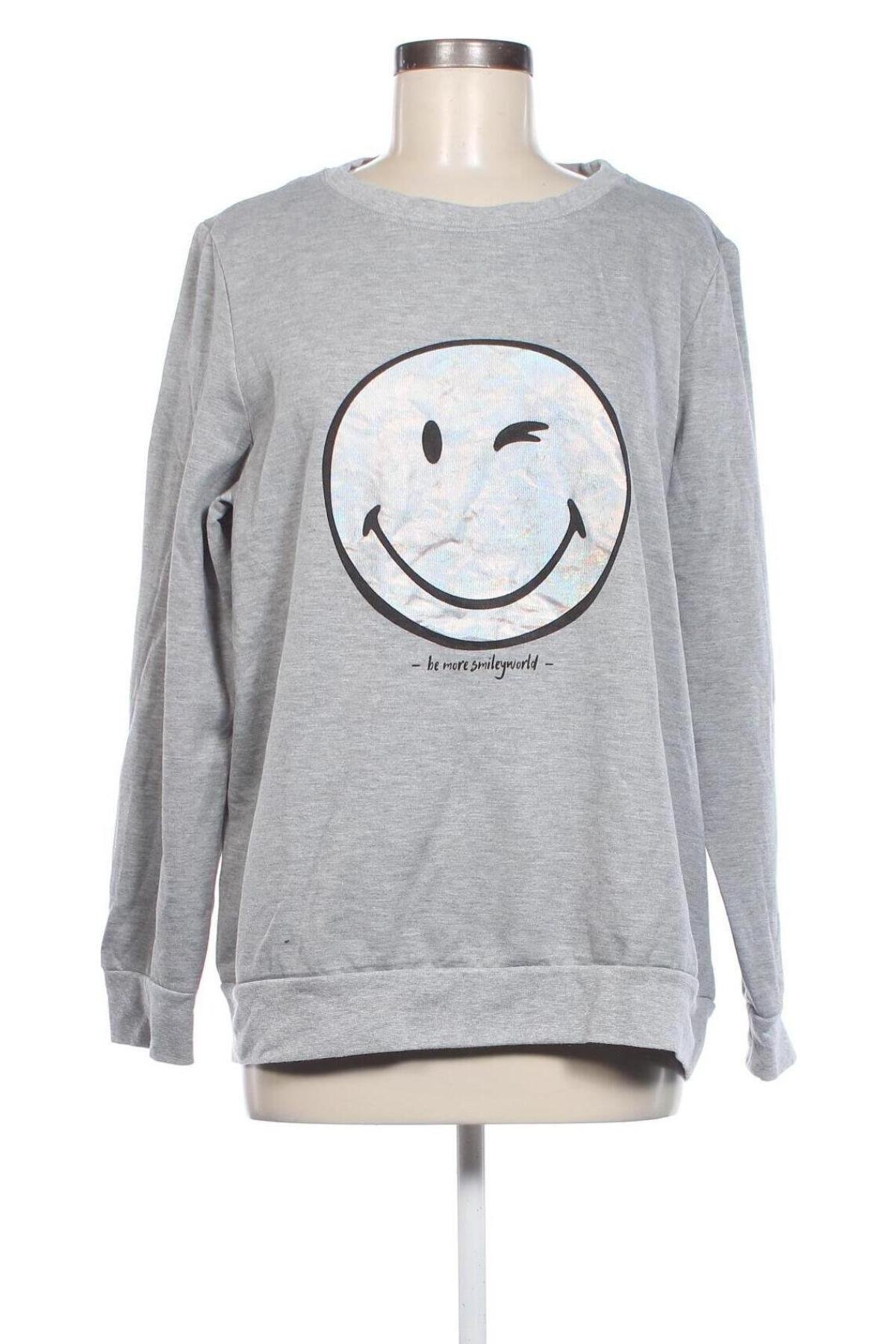 Damen Shirt Smiley World, Größe XL, Farbe Grau, Preis 13,49 €