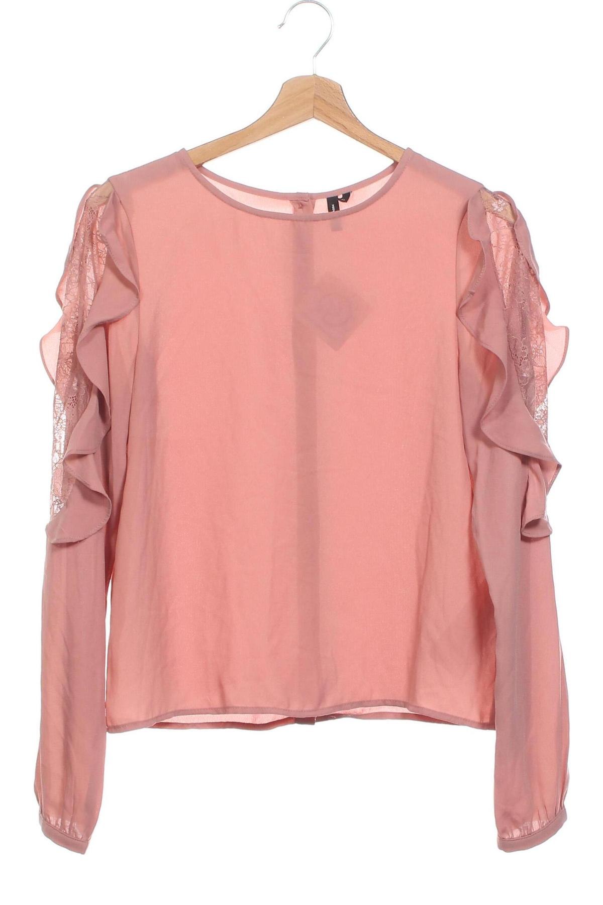 Damen Shirt Vero Moda, Größe XS, Farbe Aschrosa, Preis 6,99 €