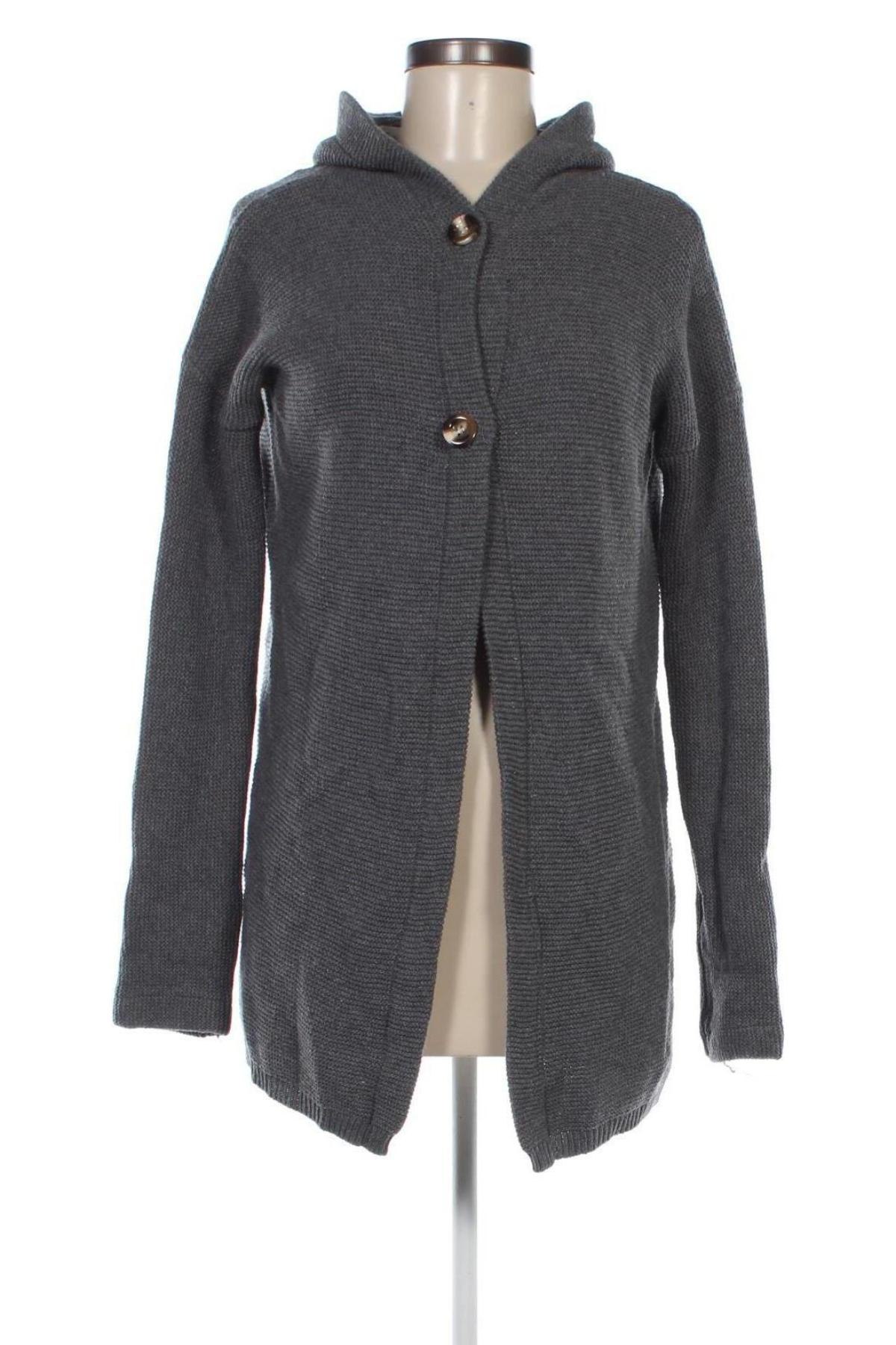 Damen Strickjacke, Größe S, Farbe Grau, Preis 12,99 €