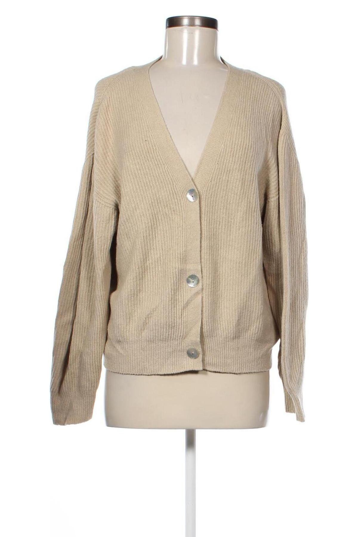 Damen Strickjacke, Größe M, Farbe Beige, Preis 20,49 €