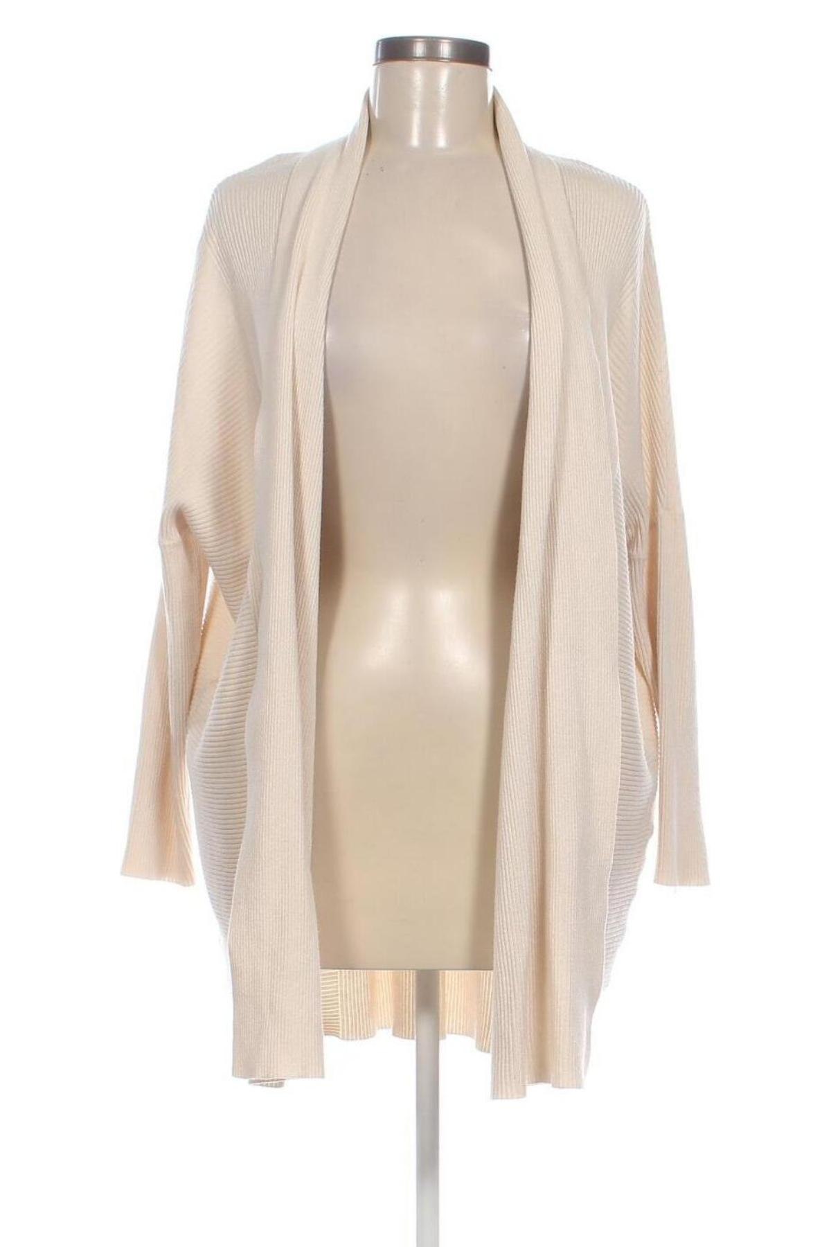 Damen Strickjacke, Größe L, Farbe Beige, Preis 10,99 €