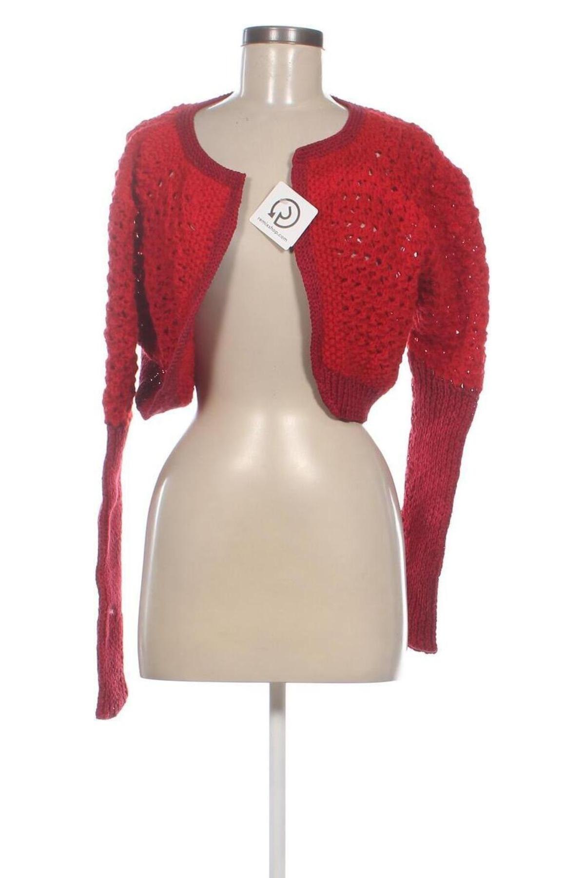 Cardigan de damă, Mărime M, Culoare Roșu, Preț 74,35 Lei