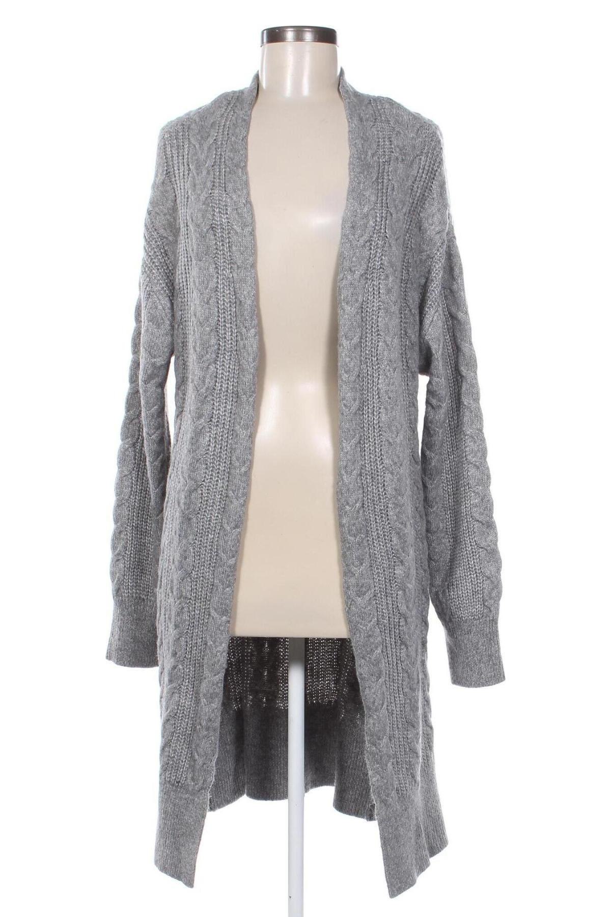 Damen Strickjacke Amisu, Größe L, Farbe Grau, Preis 13,99 €