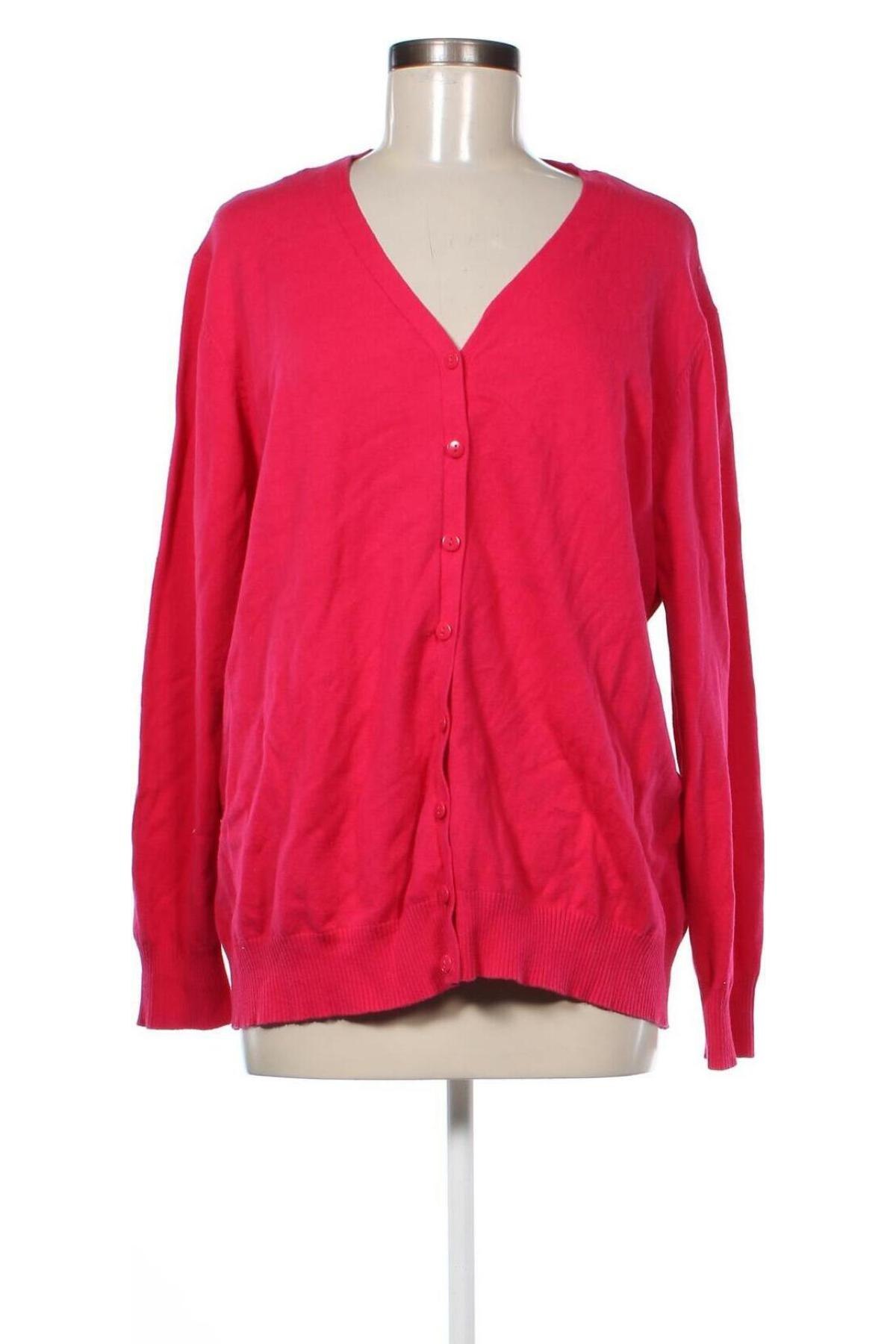 Damen Strickjacke Canda, Größe XXL, Farbe Rosa, Preis 8,99 €