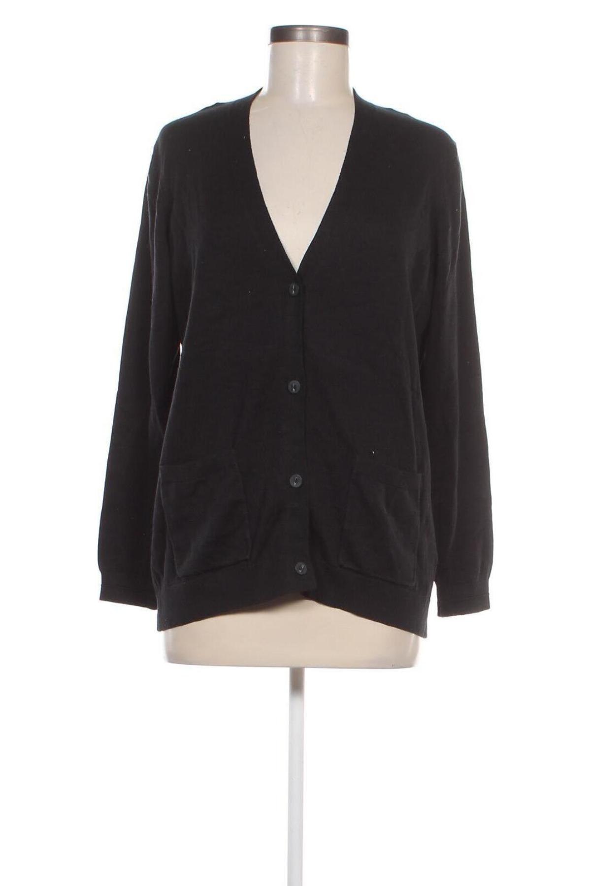 Cardigan de damă Esprit, Mărime L, Culoare Negru, Preț 134,99 Lei