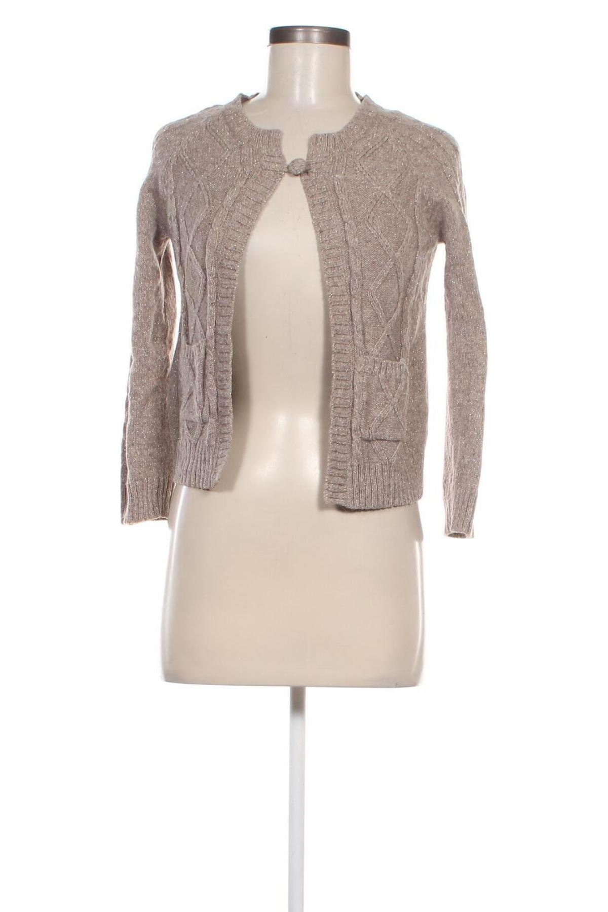 Damen Strickjacke H&M, Größe XS, Farbe Beige, Preis € 9,99