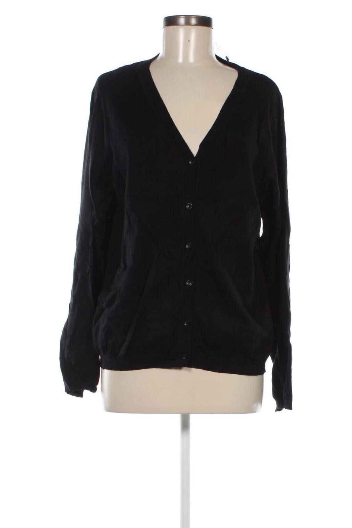 Cardigan de damă Katies, Mărime XXL, Culoare Negru, Preț 95,99 Lei