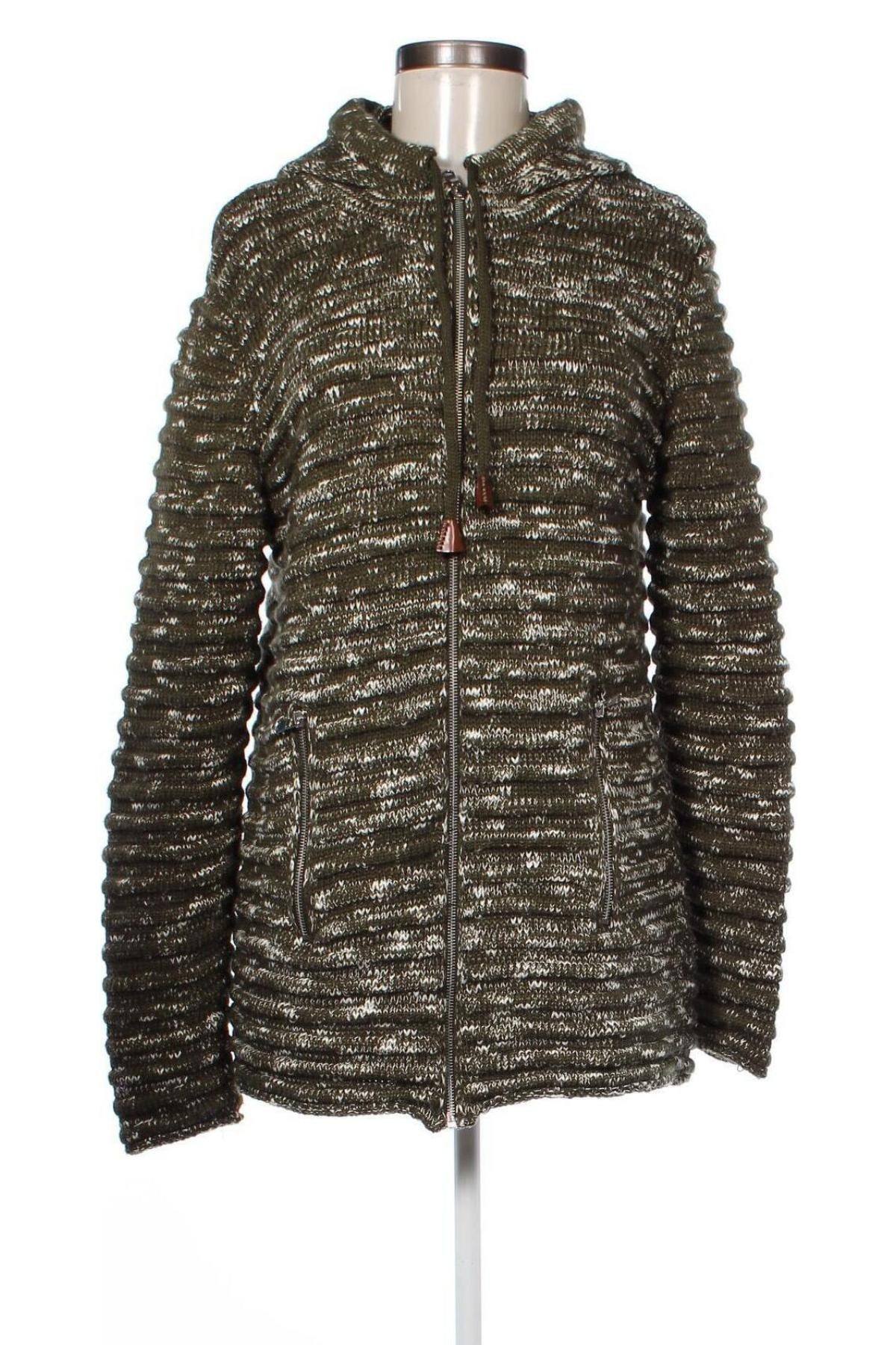 Damen Strickjacke Leif Nelson, Größe M, Farbe Grün, Preis 13,99 €