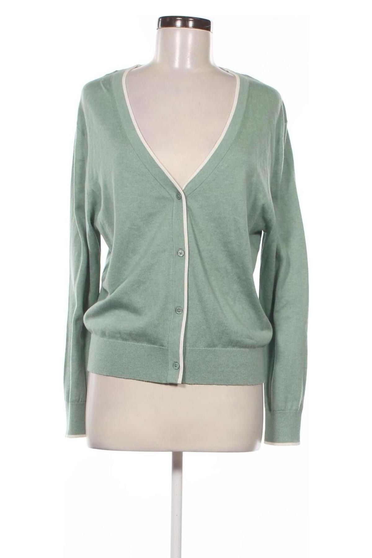 Cardigan de damă Massimo Dutti, Mărime L, Culoare Verde, Preț 111,99 Lei