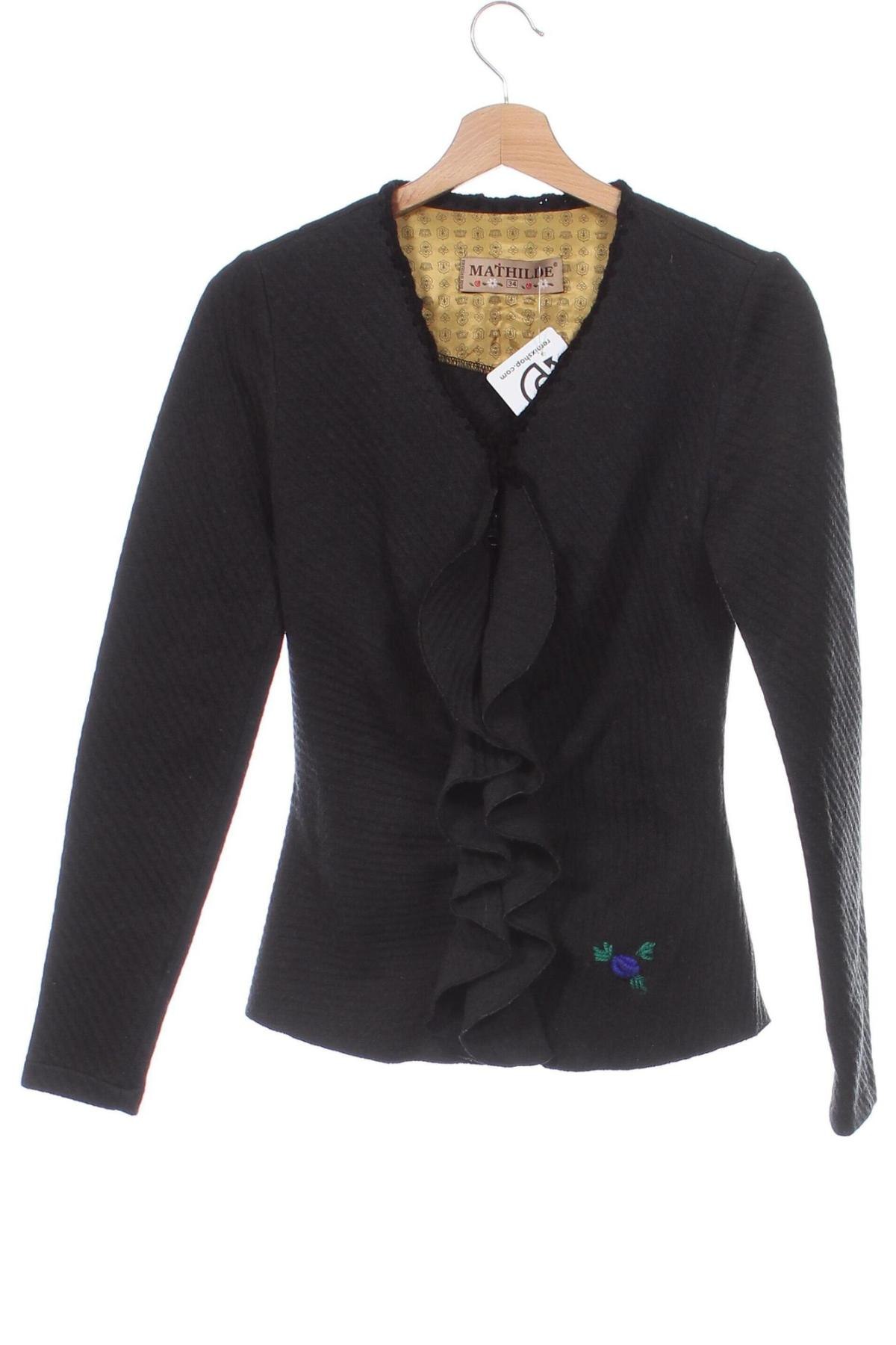 Cardigan de damă Mathilde, Mărime XS, Culoare Negru, Preț 158,00 Lei