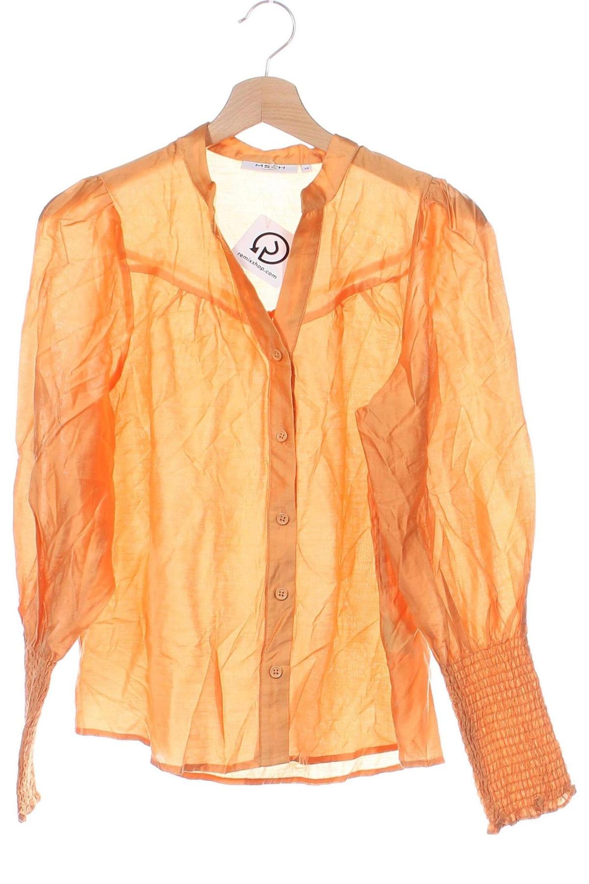 Damenbluse MSCH, Größe XS, Farbe Orange, Preis € 28,99