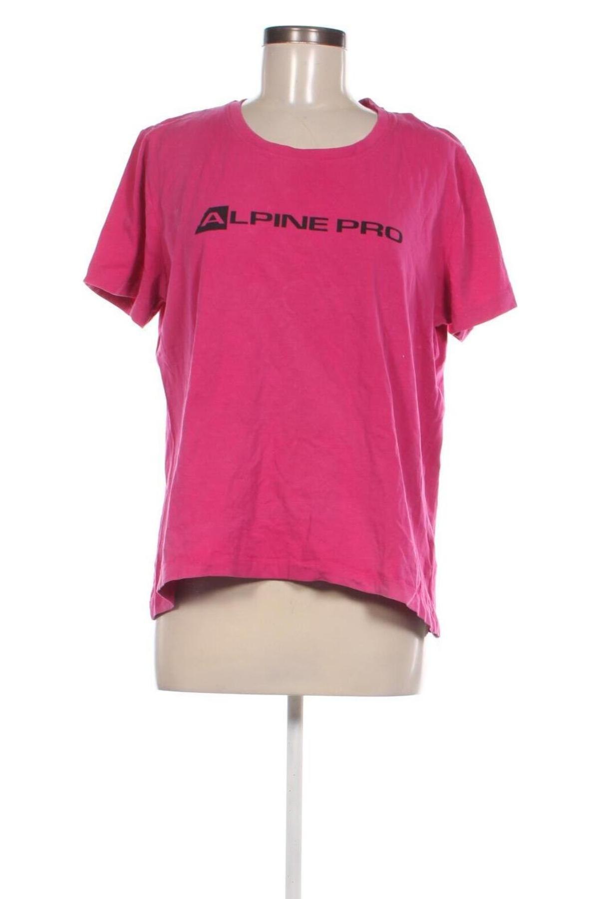 Γυναικείο t-shirt Alpine Pro, Μέγεθος S, Χρώμα Ρόζ , Τιμή 9,00 €