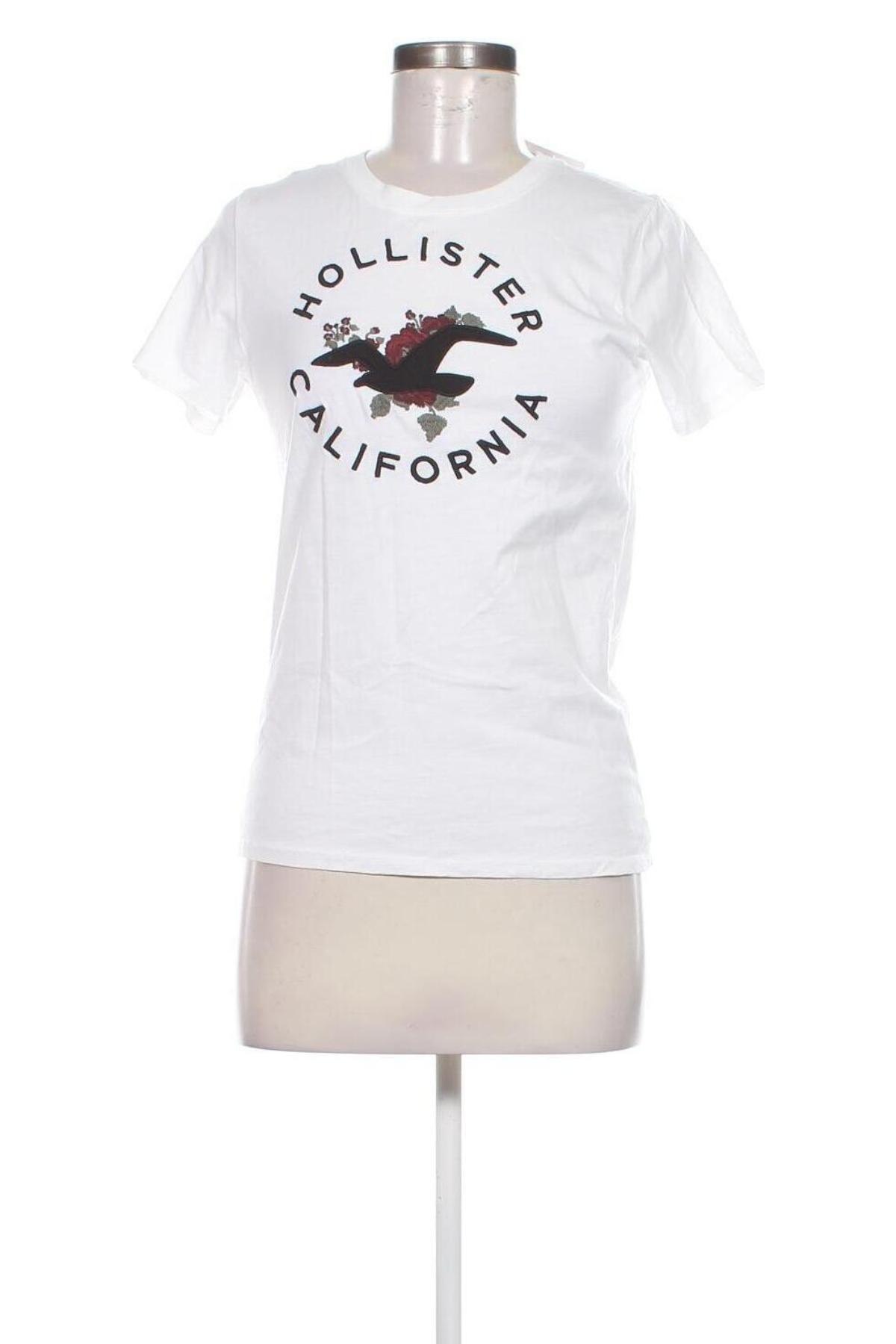 Tricou de femei Hollister, Mărime S, Culoare Alb, Preț 45,50 Lei