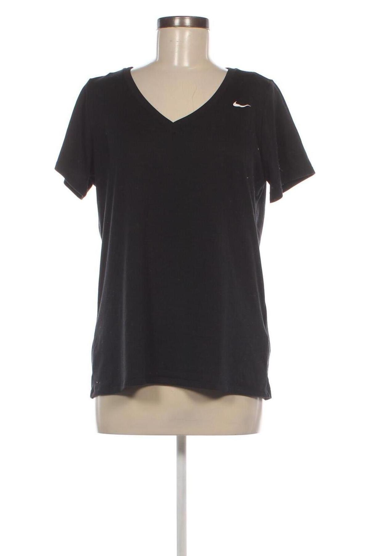 Γυναικείο t-shirt Nike, Μέγεθος XL, Χρώμα Μαύρο, Τιμή 16,49 €