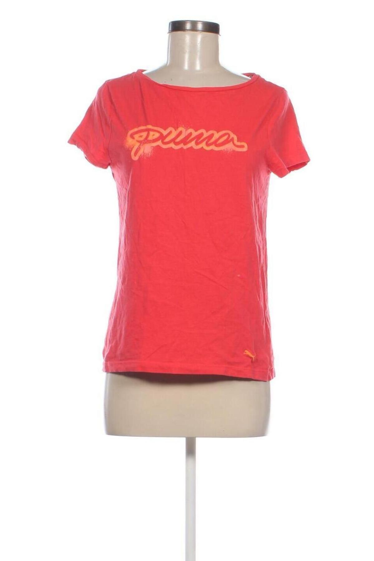 Γυναικείο t-shirt PUMA, Μέγεθος M, Χρώμα Κόκκινο, Τιμή 13,82 €