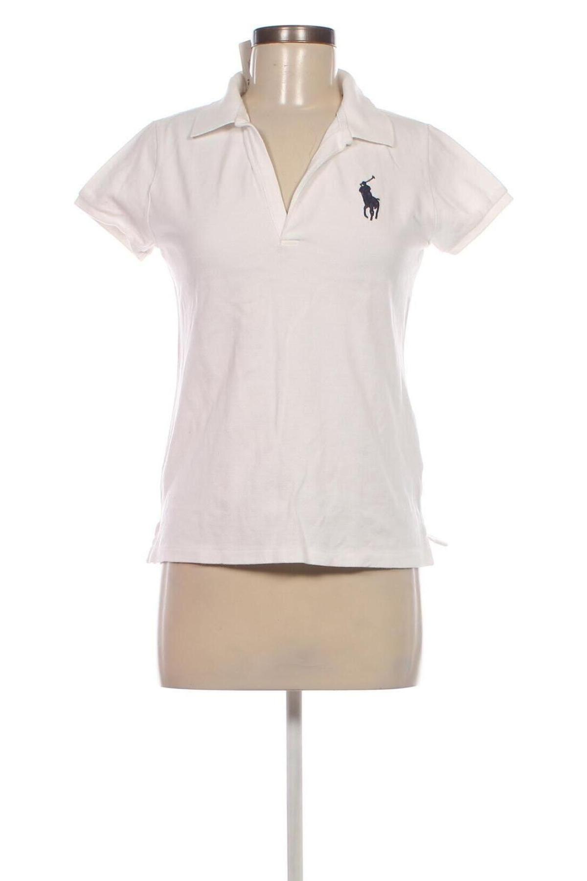 Tricou de femei Polo By Ralph Lauren, Mărime M, Culoare Alb, Preț 173,52 Lei