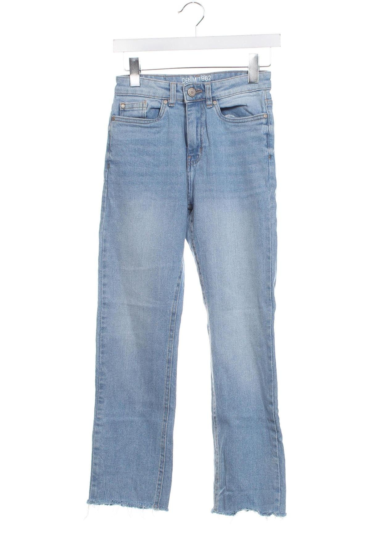 Dámske džínsy  Denim 1982, Veľkosť XS, Farba Modrá, Cena  15,00 €