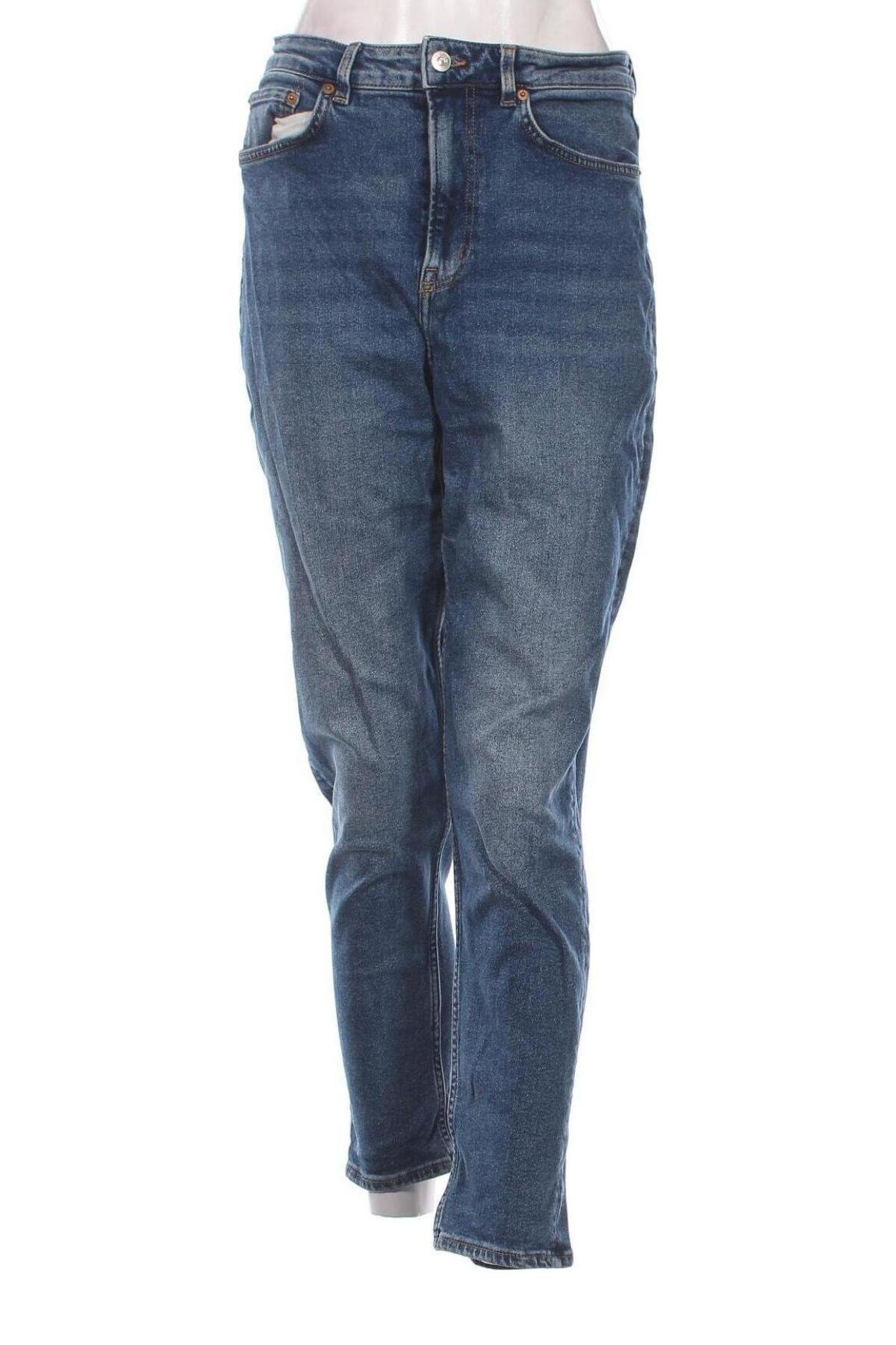 Damskie jeansy H&M Divided, Rozmiar M, Kolor Niebieski, Cena 43,99 zł