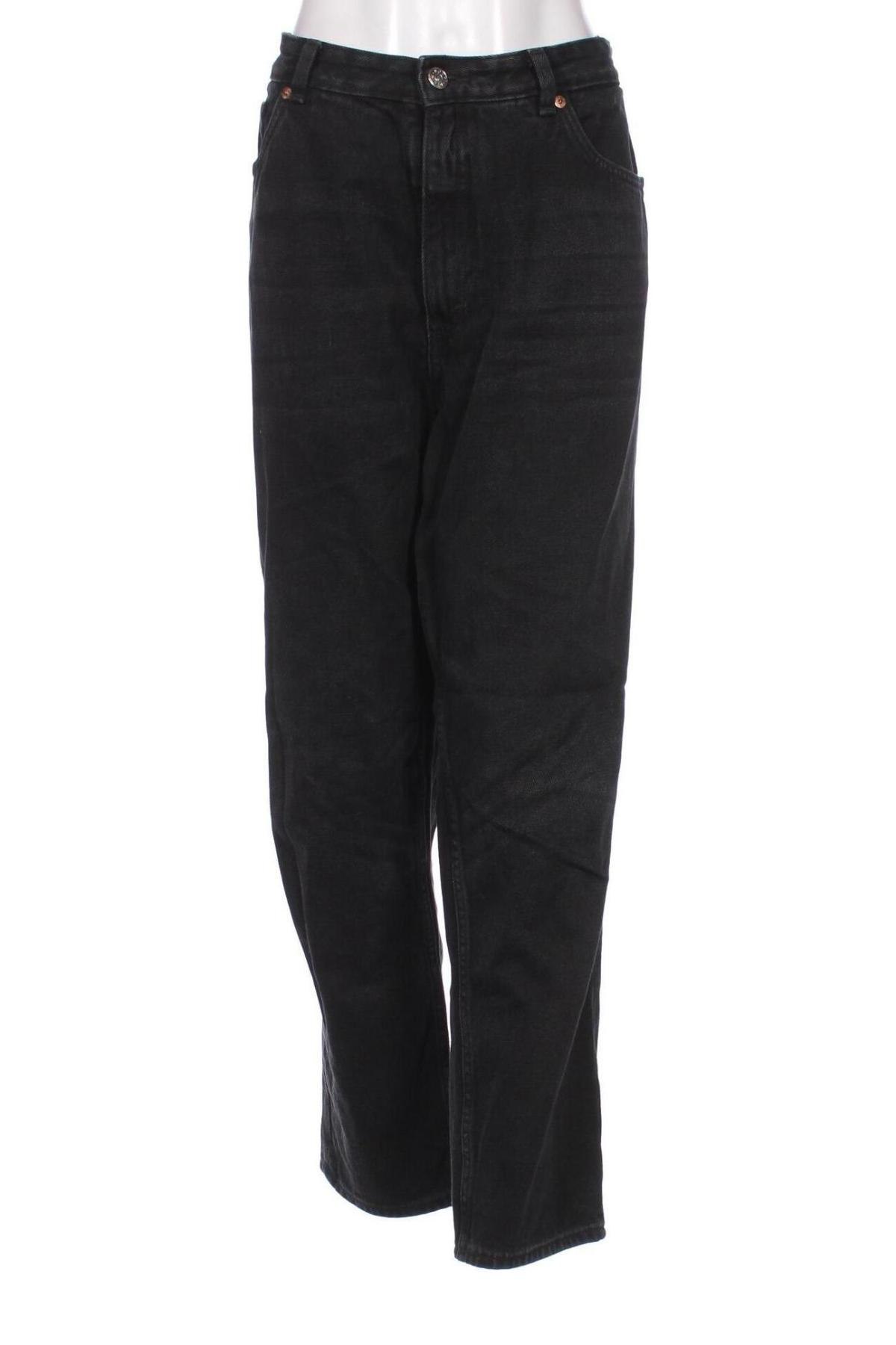 Damen Jeans Monki, Größe XXL, Farbe Schwarz, Preis 16,99 €