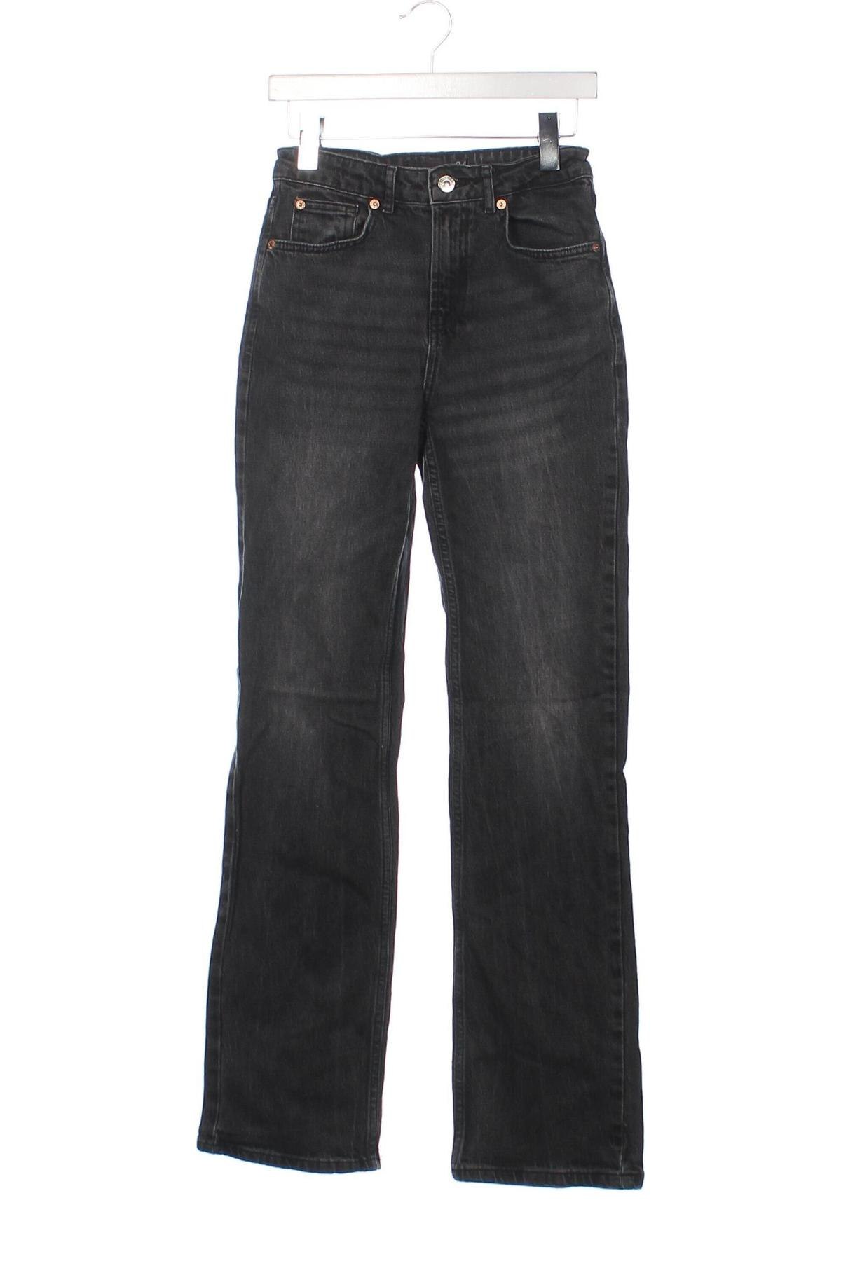 Damskie jeansy Stradivarius, Rozmiar XS, Kolor Czarny, Cena 46,99 zł