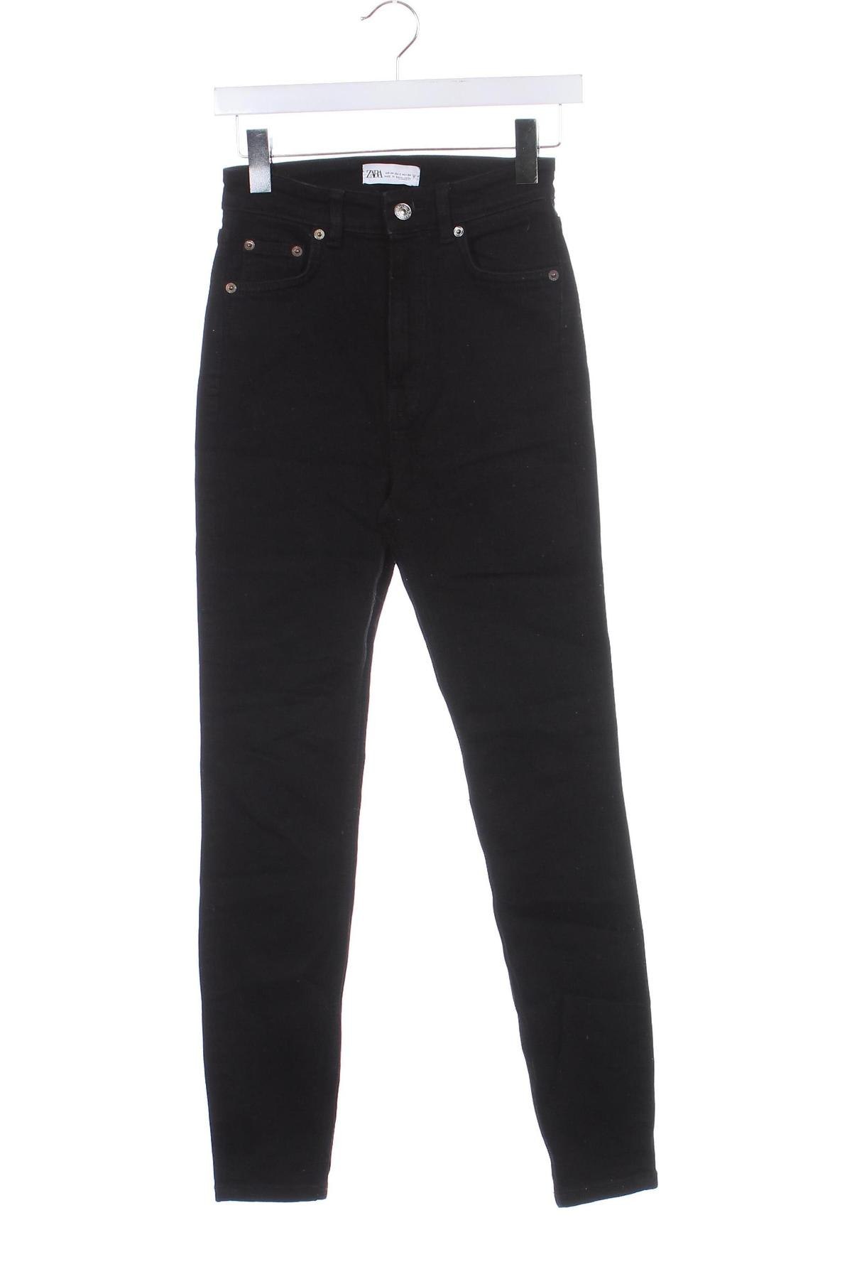 Damen Jeans Zara, Größe XS, Farbe Schwarz, Preis € 8,99