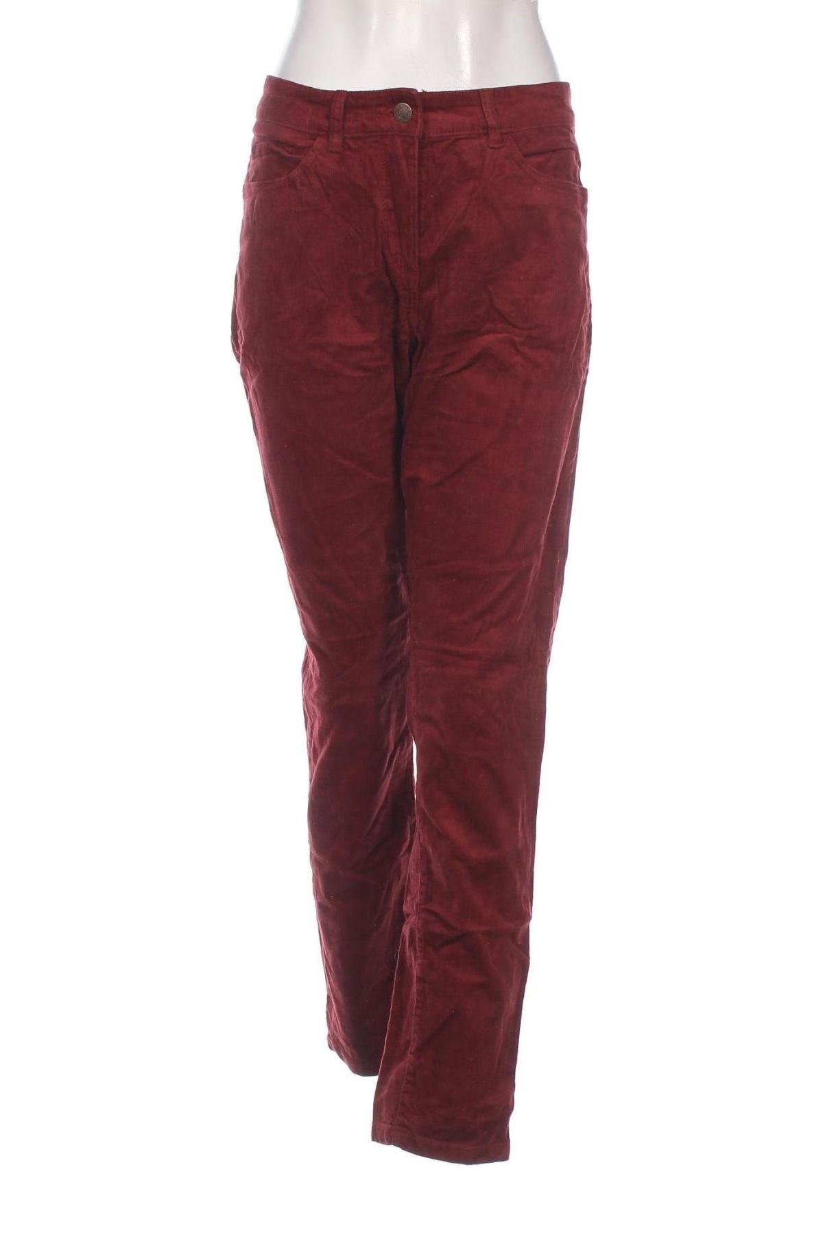 Pantaloni de velvet de femei Up 2 Fashion, Mărime XL, Culoare Roșu, Preț 95,99 Lei