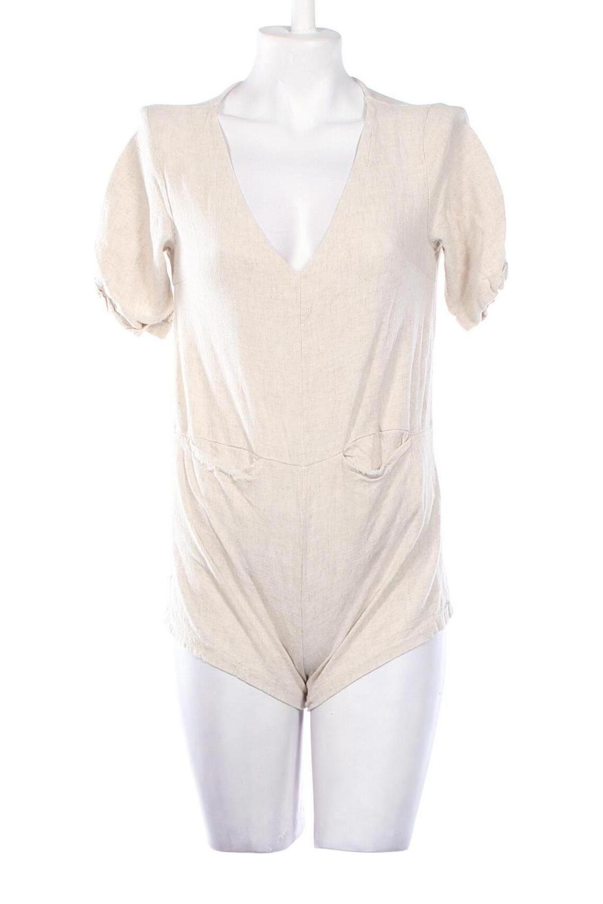 Kurzer Damenoverall Princess Polly, Größe S, Farbe Beige, Preis € 31,44