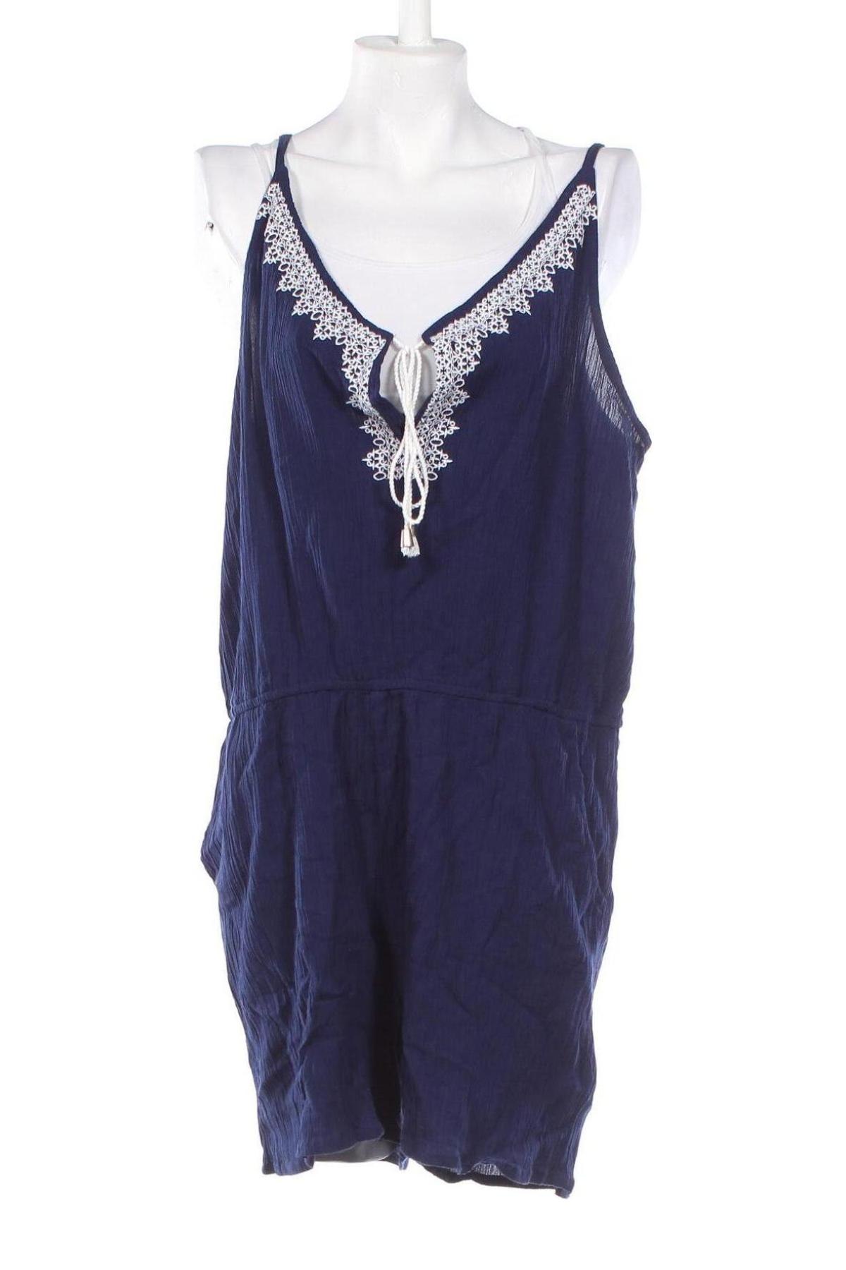 Women's short jumpsuit Tissaia, Μέγεθος XL, Χρώμα Μπλέ, Τιμή 19,95 €