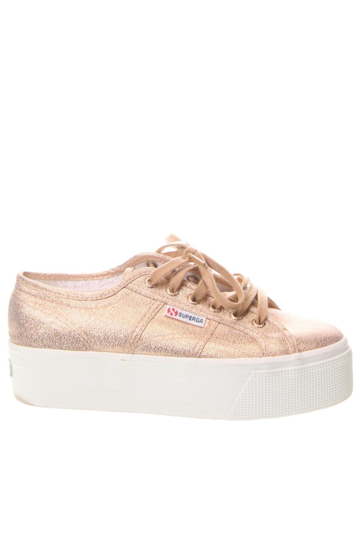 Damenschuhe Superga, Größe 39, Farbe Golden, Preis 76,00 €