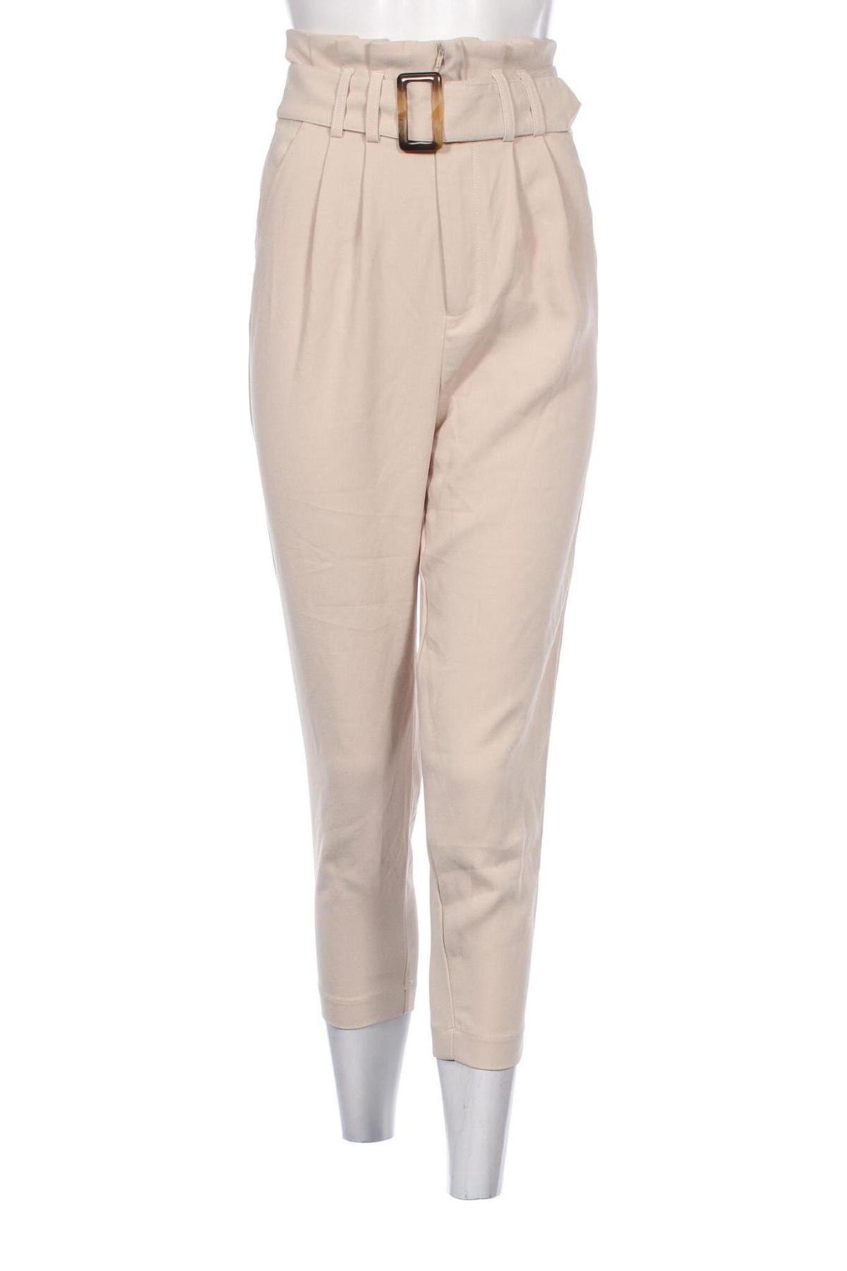 Damenhose Stradivarius, Größe XS, Farbe Beige, Preis 10,99 €