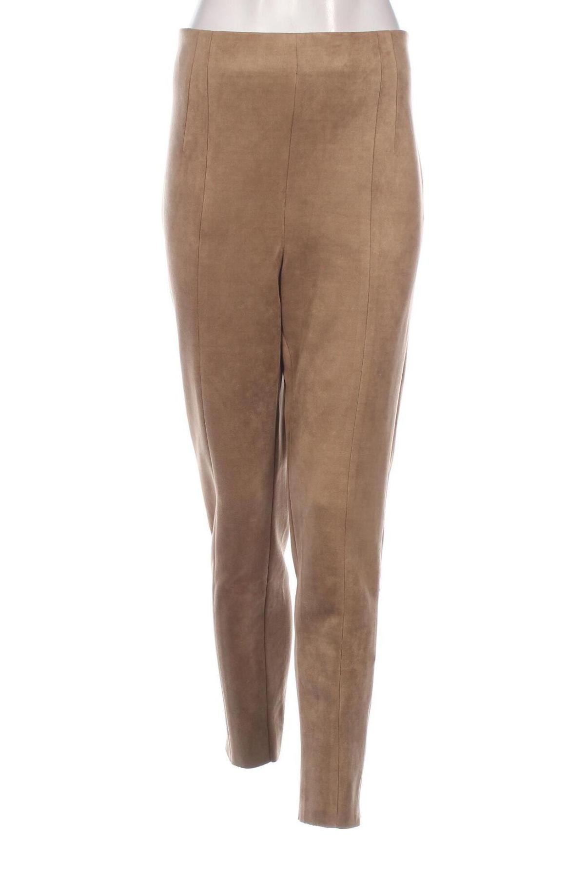 Damenhose Zara, Größe XL, Farbe Beige, Preis 8,99 €