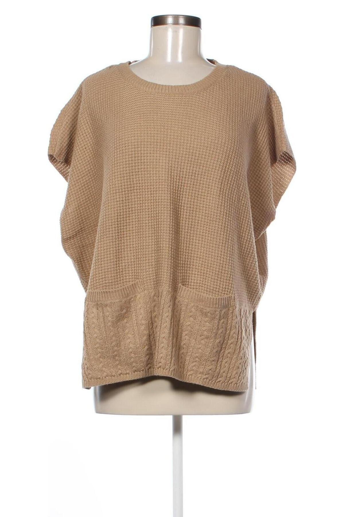 Damenpullover, Größe M, Farbe Beige, Preis 8,99 €