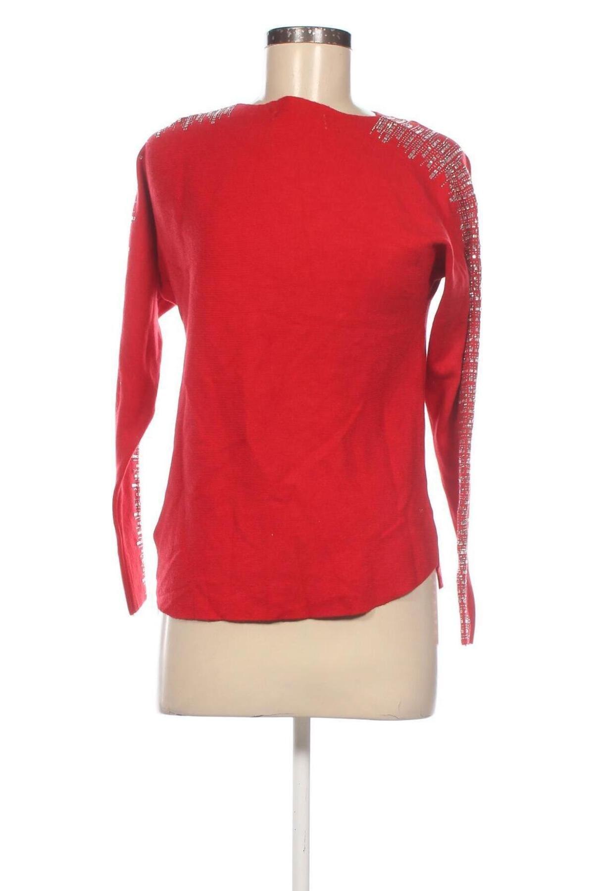 Damenpullover, Größe M, Farbe Rot, Preis 12,99 €