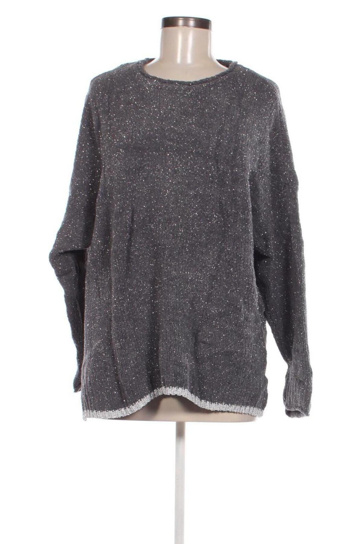 Damenpullover C&A, Größe M, Farbe Grau, Preis 11,99 €