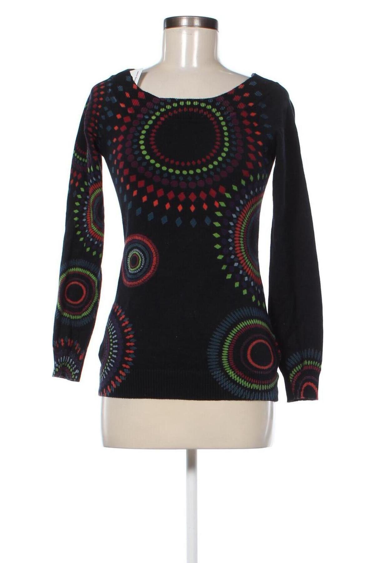 Pulover de femei Desigual, Mărime M, Culoare Negru, Preț 142,99 Lei