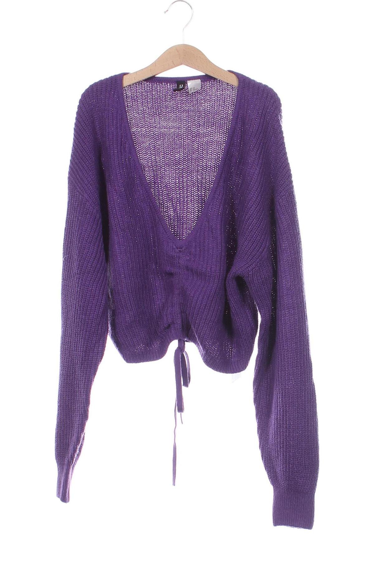 Damenpullover H&M Divided, Größe XS, Farbe Lila, Preis € 20,49